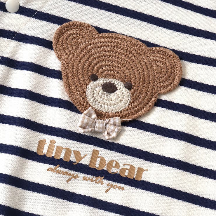 tiny bear 2柄マリンロンパス[品番：FOKK0016972]｜F.O.Online Store