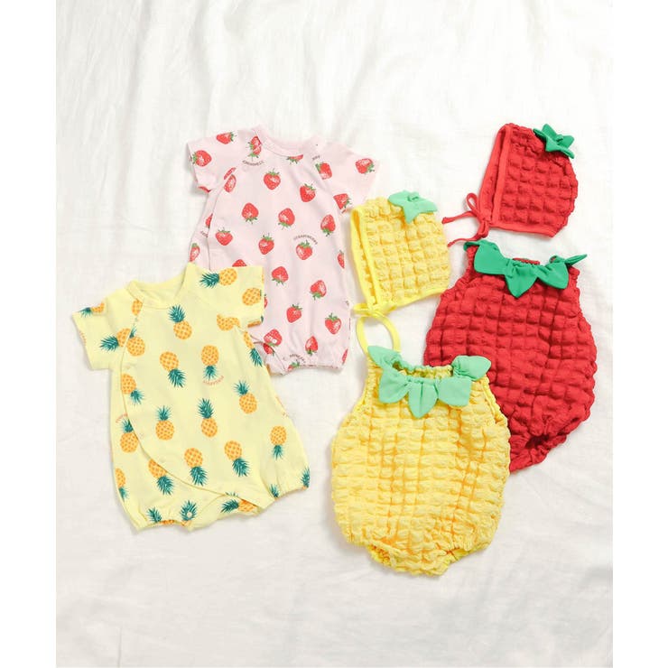 フルーツ柄ひんやりロンパス  接触冷感 | F.O.Online Store | 詳細画像15 