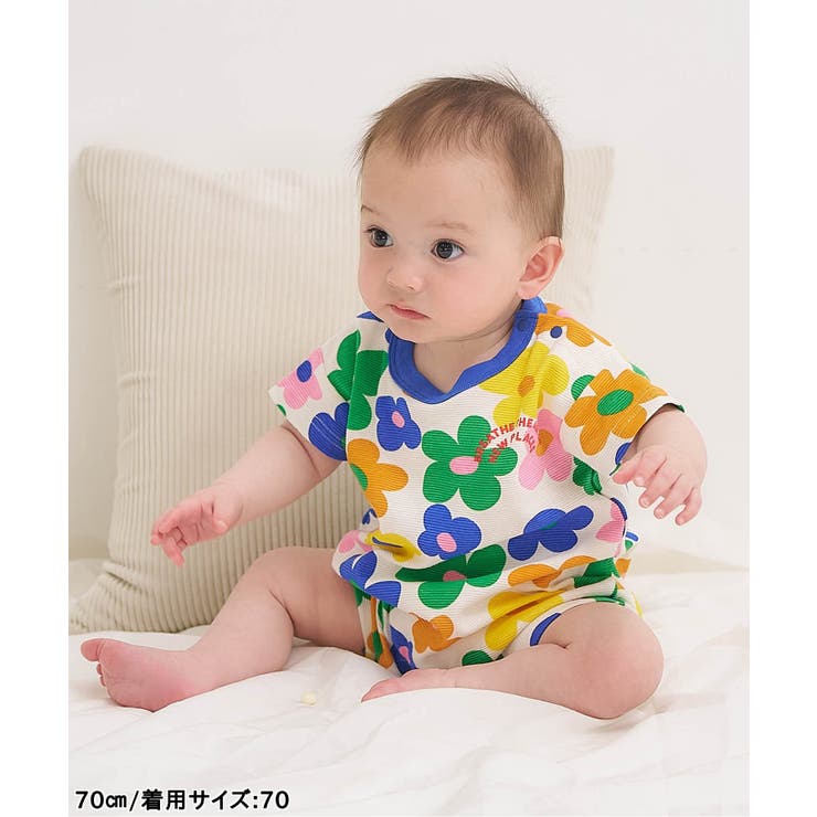 アソート総柄ゆったりボディースーツ | F.O.Online Store | 詳細画像19 