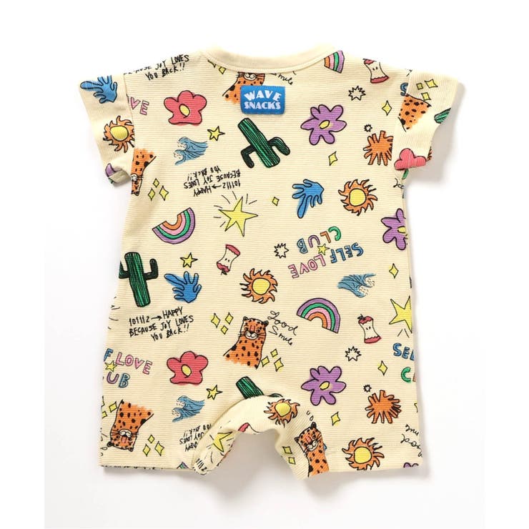 アソート総柄ゆったりボディースーツ | F.O.Online Store | 詳細画像3 