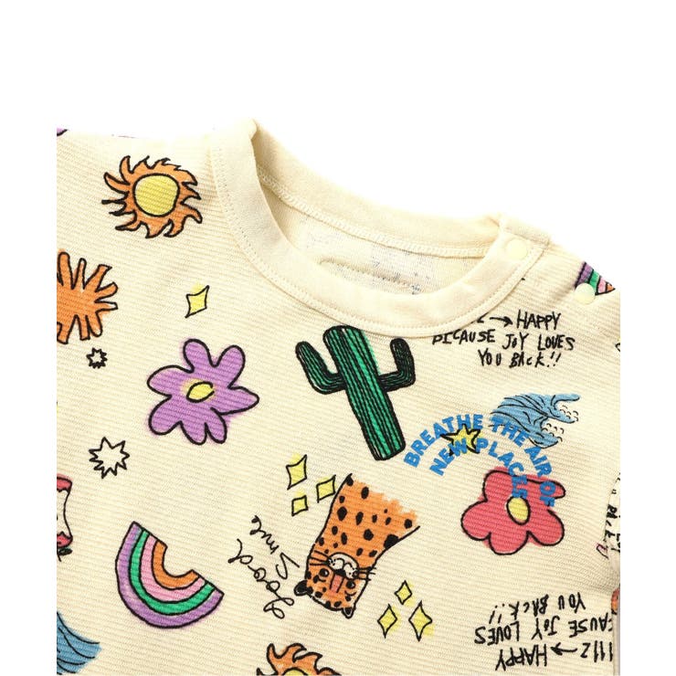 アソート総柄ゆったりボディースーツ | F.O.Online Store | 詳細画像4 