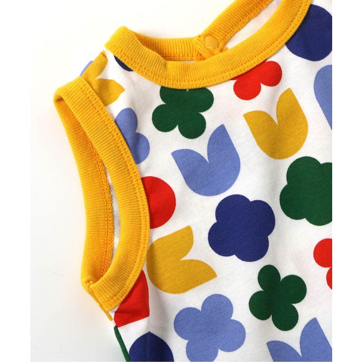 【リンク】総柄タンク&ボトムベビーセットアップ  吸水速乾 接触冷感 | F.O.Online Store | 詳細画像13 