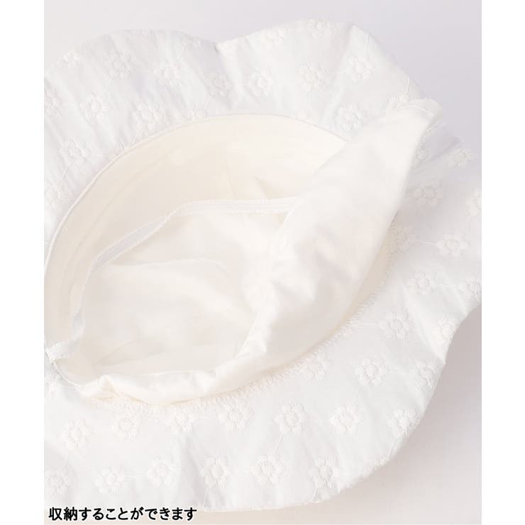 スカラップレースベビー帽子 UVカット | F.O.Online Store | 詳細画像8 