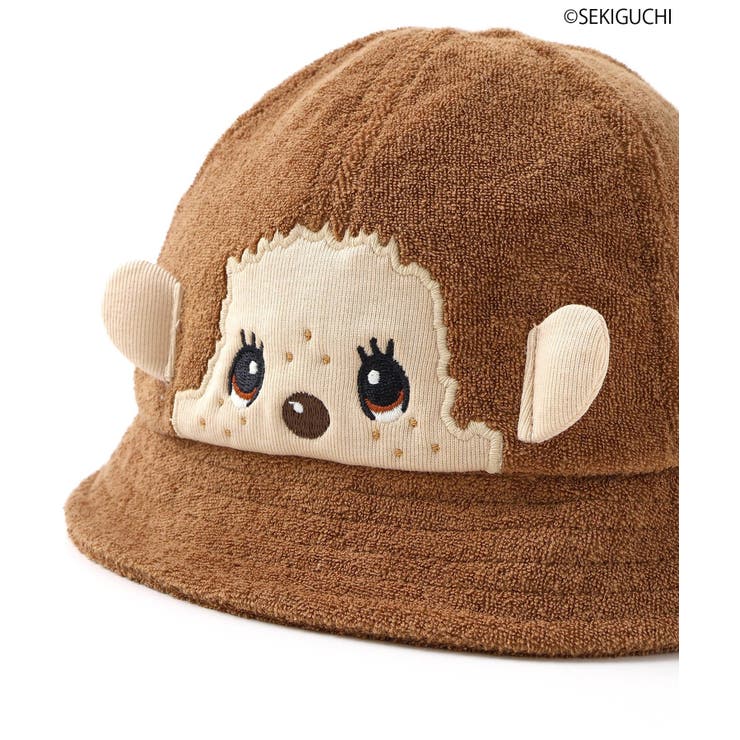 【モンチッチ】 ベビー帽子  UVカット | F.O.Online Store | 詳細画像4 