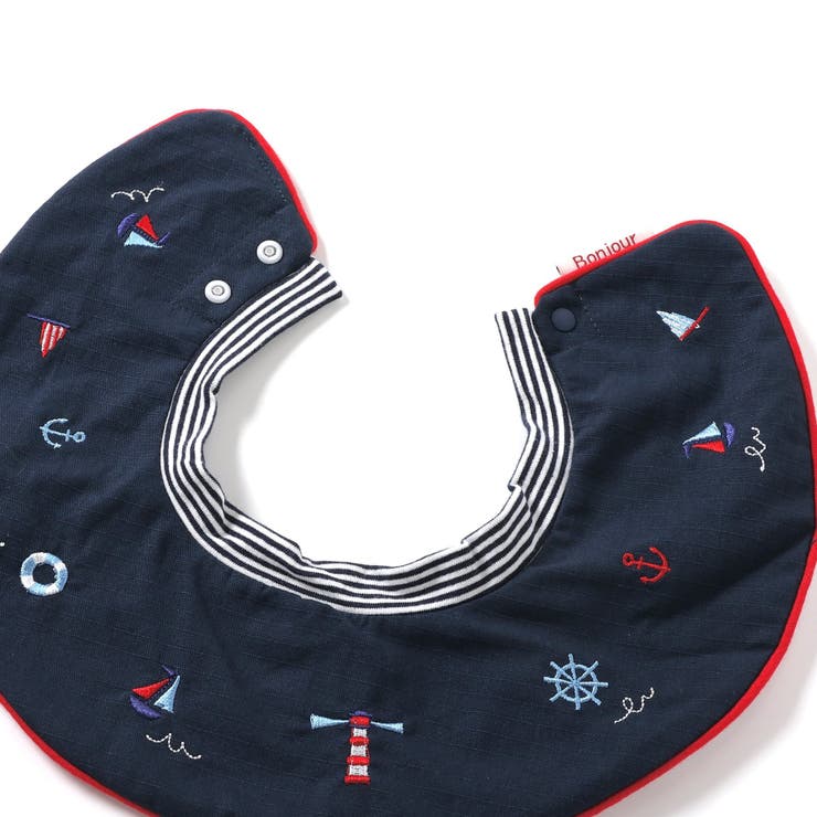 マリン刺繍スタイ | F.O.Online Store | 詳細画像4 