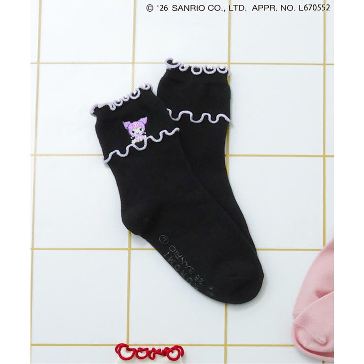 ブラック | 【サンリオキャラクターズ】メロウソックス | F.O.Online Store