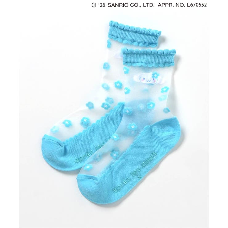 【サンリオキャラクターズ】シースルーフラワーソックス | F.O.Online Store | 詳細画像16 