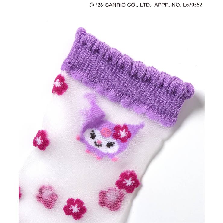 【サンリオキャラクターズ】シースルーフラワーソックス | F.O.Online Store | 詳細画像5 
