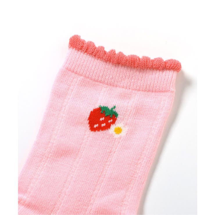 フルーツ柄吸水速乾クルーソックス | F.O.Online Store | 詳細画像2 