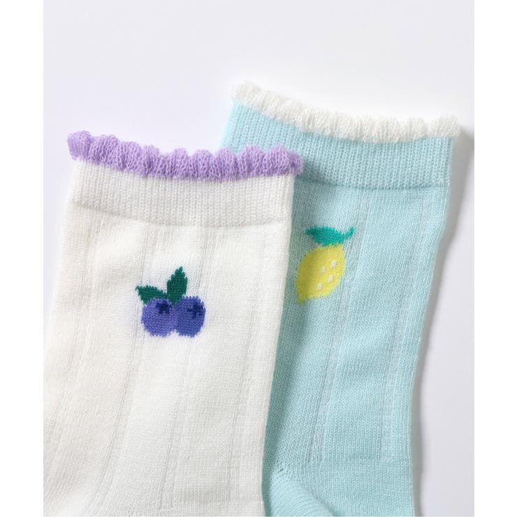 フルーツ柄吸水速乾クルーソックス | F.O.Online Store | 詳細画像5 