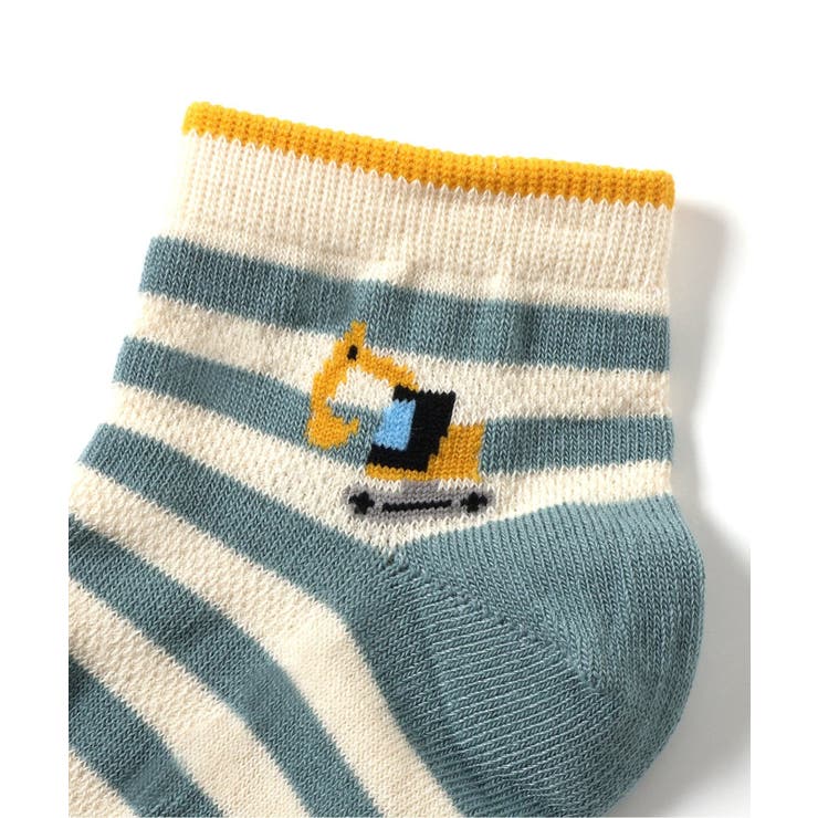 働く車柄吸水速乾ショートソックス | F.O.Online Store | 詳細画像2 