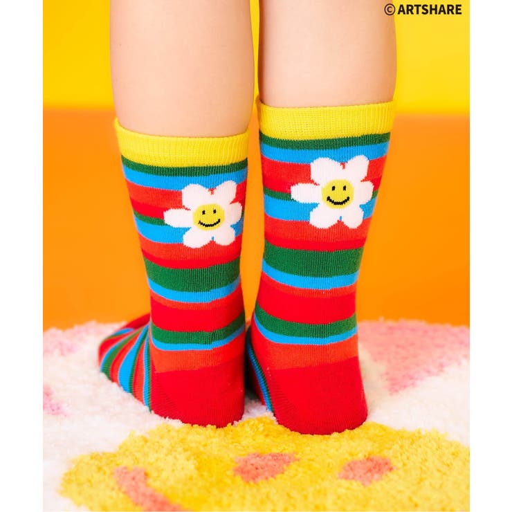 ボーダー柄 | WIGGLE WIGGLE ソックス | F.O.Online Store