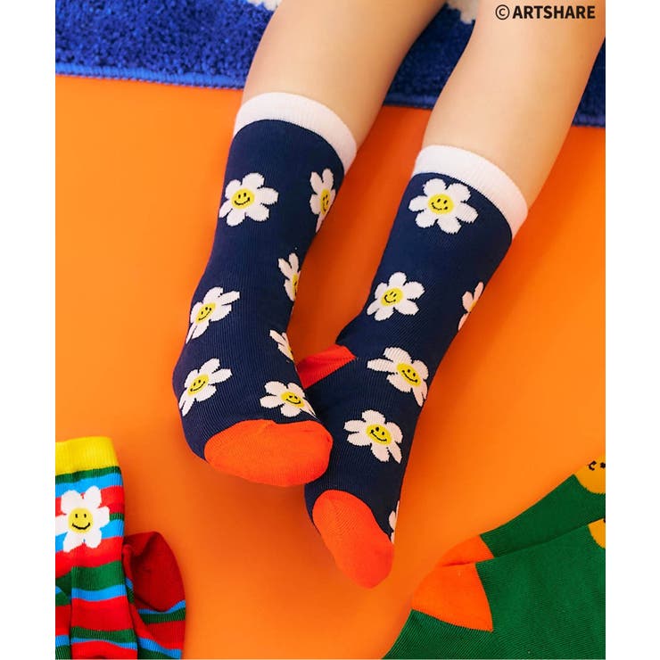 花柄 | WIGGLE WIGGLE ソックス | F.O.Online Store