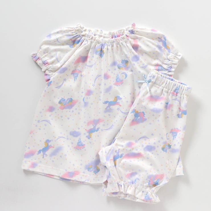 オフホワイト | Sweet Dream柄パジャマ  5分丈 | F.O.Online Store