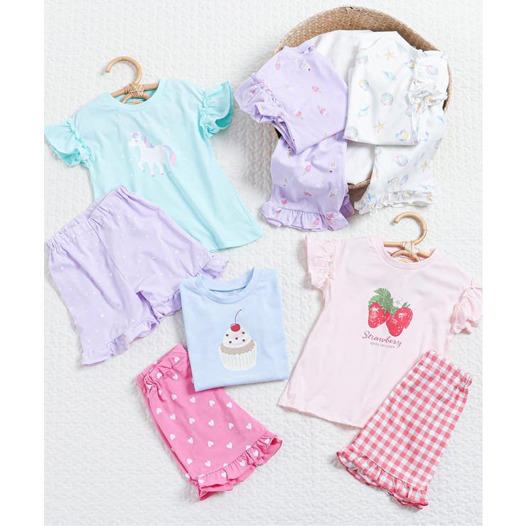 ひんやりバラエティGIRLSパジャマ  4分丈 吸水速乾 接触冷感 | F.O.Online Store | 詳細画像32 