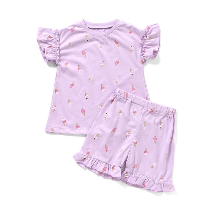 ひんやりバラエティGIRLSパジャマ  4分丈 吸水速乾 接触冷感 | F.O.Online Store | 詳細画像5 