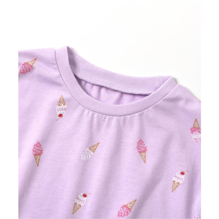 ひんやりバラエティGIRLSパジャマ  4分丈 吸水速乾 接触冷感 | F.O.Online Store | 詳細画像8 