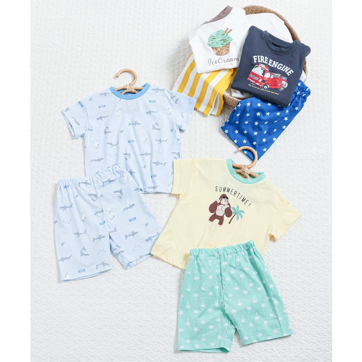 ひんやりバラエティBOYSパジャマ  5分丈 吸水速乾 接触冷感 | F.O.Online Store | 詳細画像20 