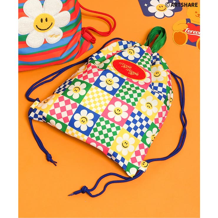 チェック柄 | WIGGLE WIGGLE ナップサック | F.O.Online Store