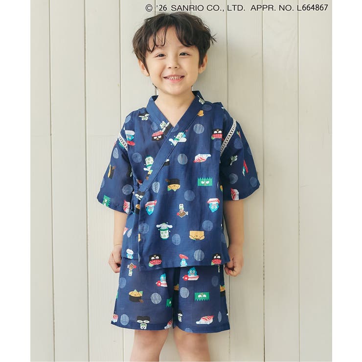 ネイビーブルー | 【サンリオキャラクターズ】すし甚平 | F.O.Online Store