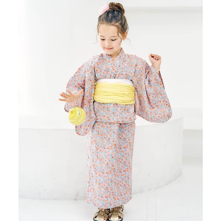 オレンジ | アプレのはんなりGIRLS2WAYセパレート浴衣 | F.O.Online Store