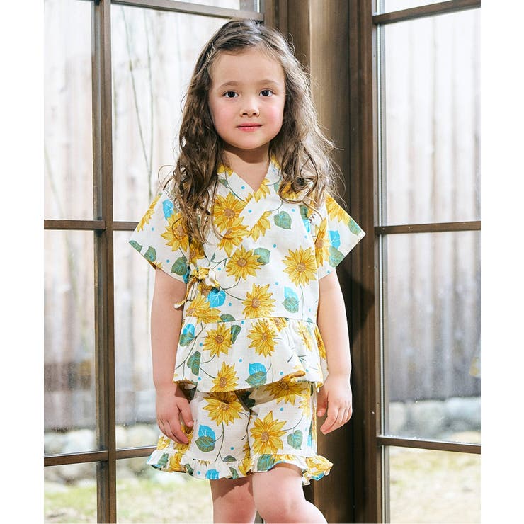 アイボリー | 【リンク】アプレのはんなりGIRLS甚平 | F.O.Online Store