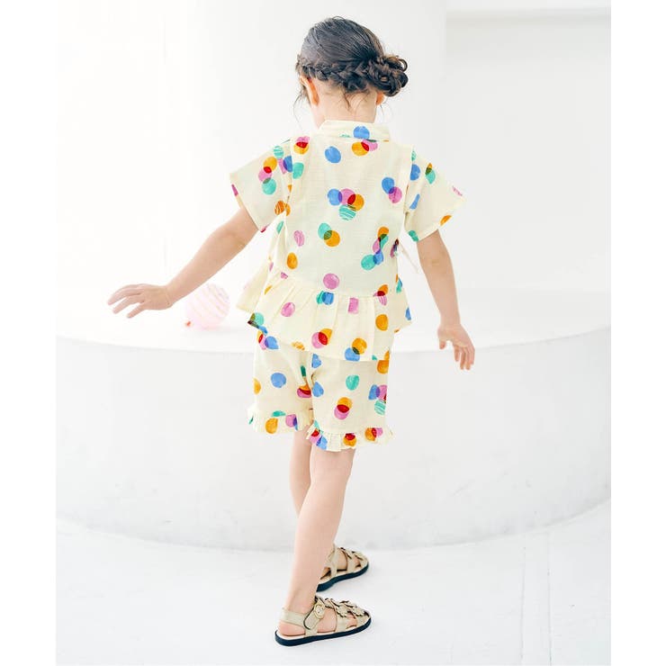 アプレのはんなりGIRLSペプラム甚平 | F.O.Online Store | 詳細画像18 