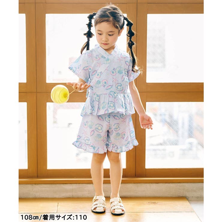 アプレのはんなりGIRLSペプラム甚平 | F.O.Online Store | 詳細画像30 