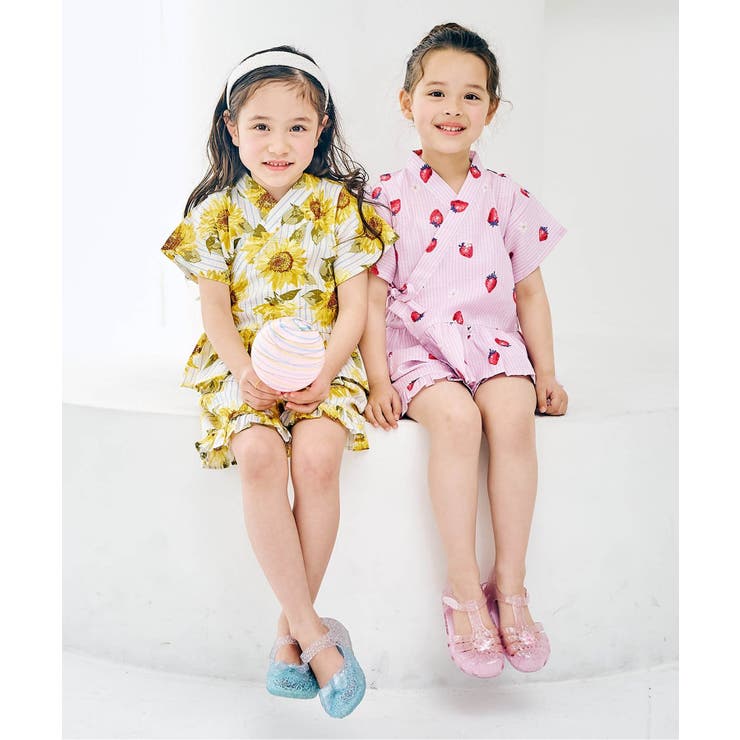 アプレのはんなりGIRLSペプラム甚平 | F.O.Online Store | 詳細画像44 