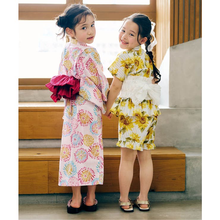 アプレのはんなりGIRLSペプラム甚平 | F.O.Online Store | 詳細画像46 