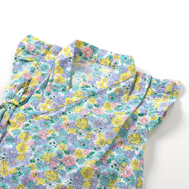 アプレのはんなりGIRLSベビー甚平ロンパス | F.O.Online Store | 詳細画像6 