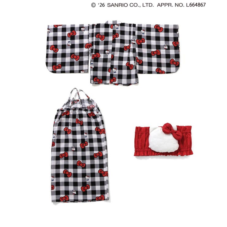 【サンリオキャラクターズ】浴衣（帯セット） | F.O.Online Store | 詳細画像3 