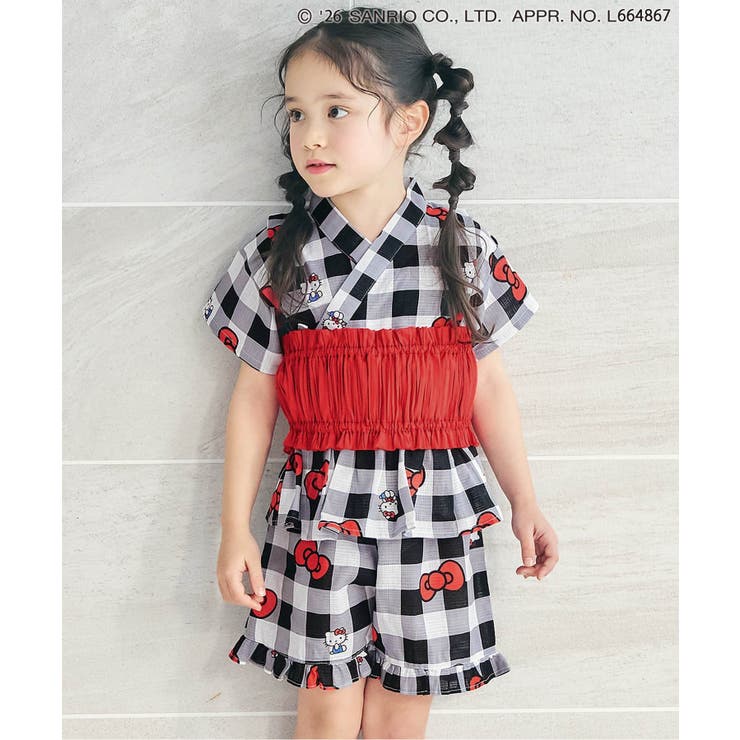 【サンリオキャラクターズ】甚平（帯セット） | F.O.Online Store | 詳細画像1 