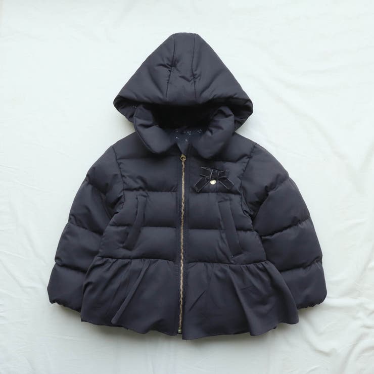 ペプラムリボン中綿アウター[品番：FOKK0005171]｜F.O.Online Store