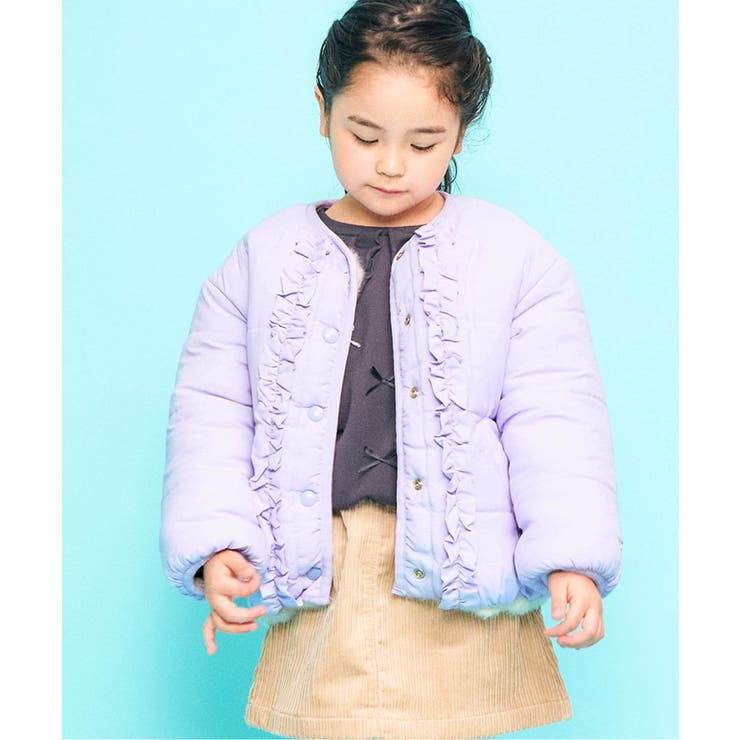 ラベンダー | WEB限定 ファーリバーシブルアウター | F.O.Online Store
