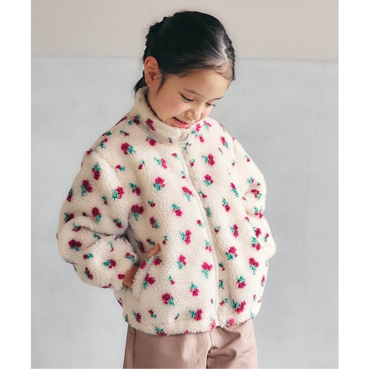 アイボリー | ジャガードボアアウター  洗濯機で洗える | F.O.Online Store