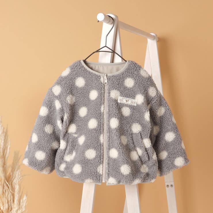 グレー | WEB限定 ボアリバーシブルアウター | F.O.Online Store