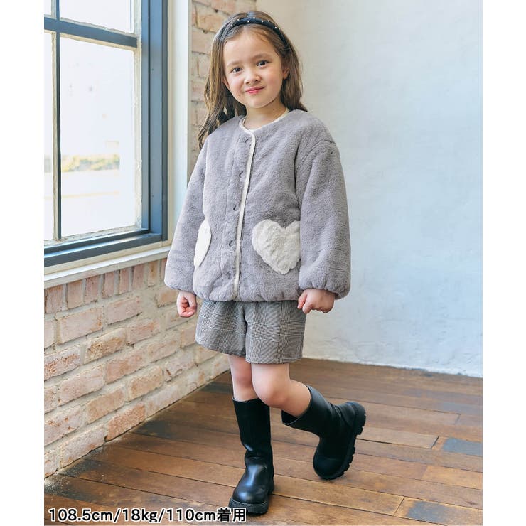 ハートポケットリバーシブルファージャケット | F.O.Online Store | 詳細画像6 