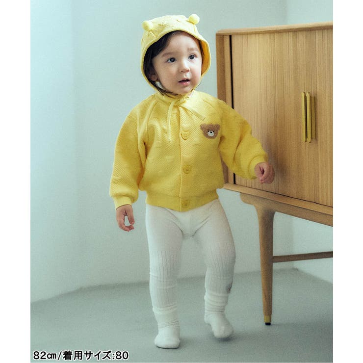 tiny bear Palette ジャガードカーディガン | F.O.Online Store | 詳細画像18 