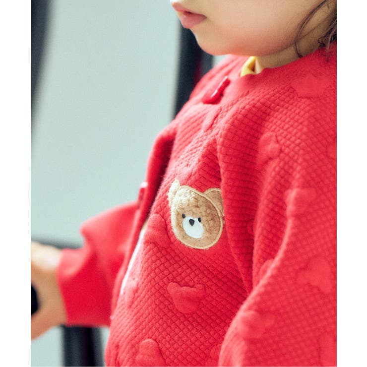 tiny bear Palette ジャガードカーディガン | F.O.Online Store | 詳細画像9 