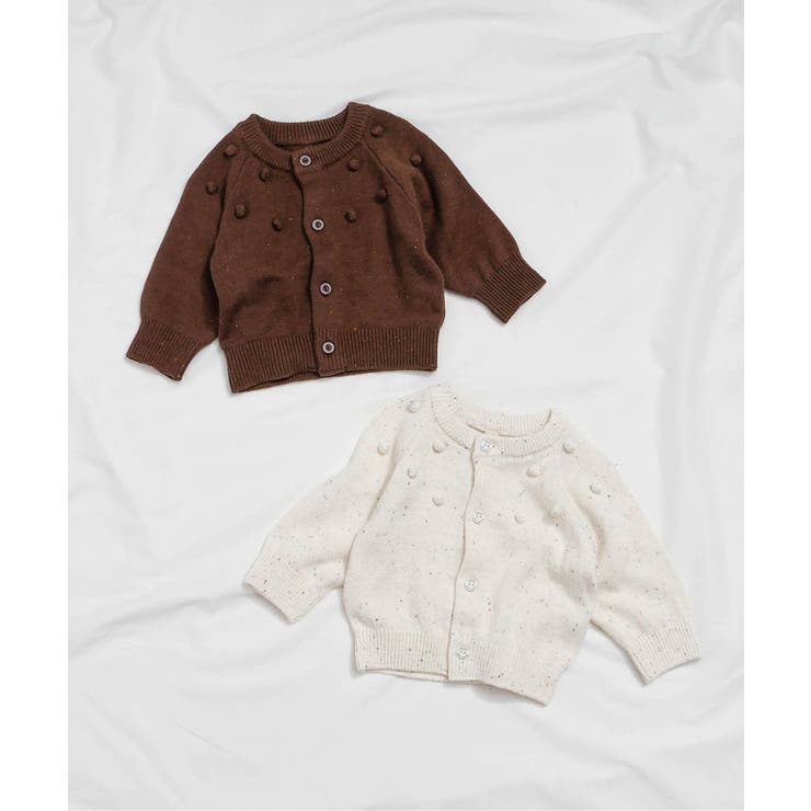 ポンポンベビーカーディガン 洗濯機で洗える | F.O.Online Store | 詳細画像9 