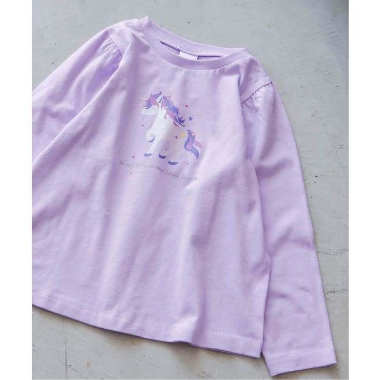 ラベンダー | WEB限定 GIRLSモチーフTシャツ | F.O.Online Store