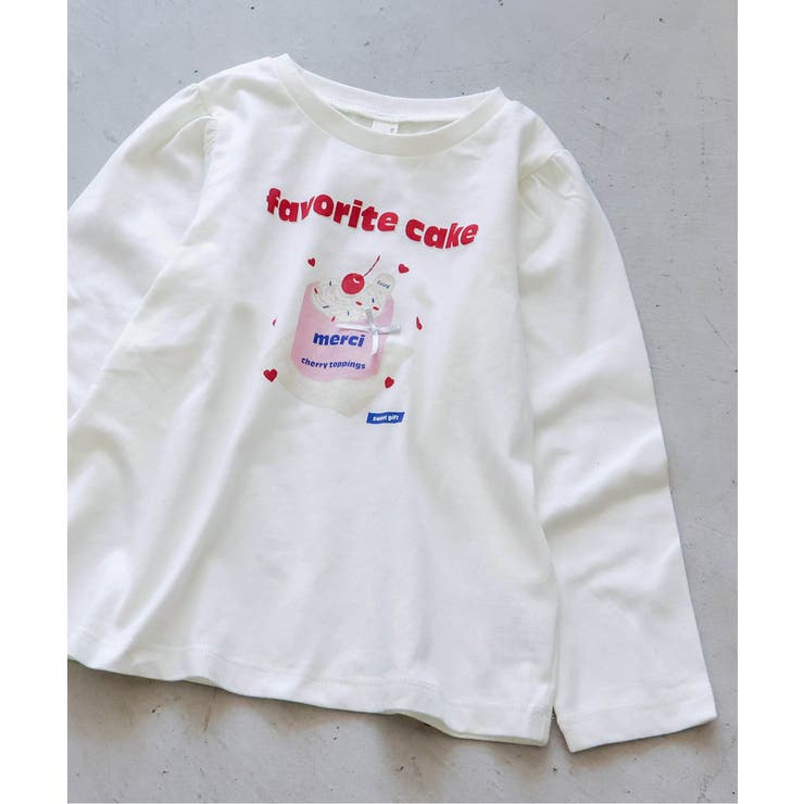オフホワイト | WEB限定 GIRLSモチーフTシャツ | F.O.Online Store