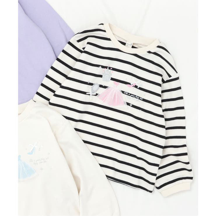 ボーダー柄 | ねこ・プリンセスモチーフTシャツ | F.O.Online Store