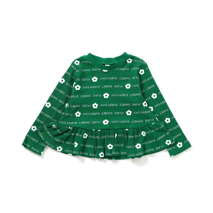 ワッフルペプラムTシャツ | F.O.Online Store | 詳細画像10 