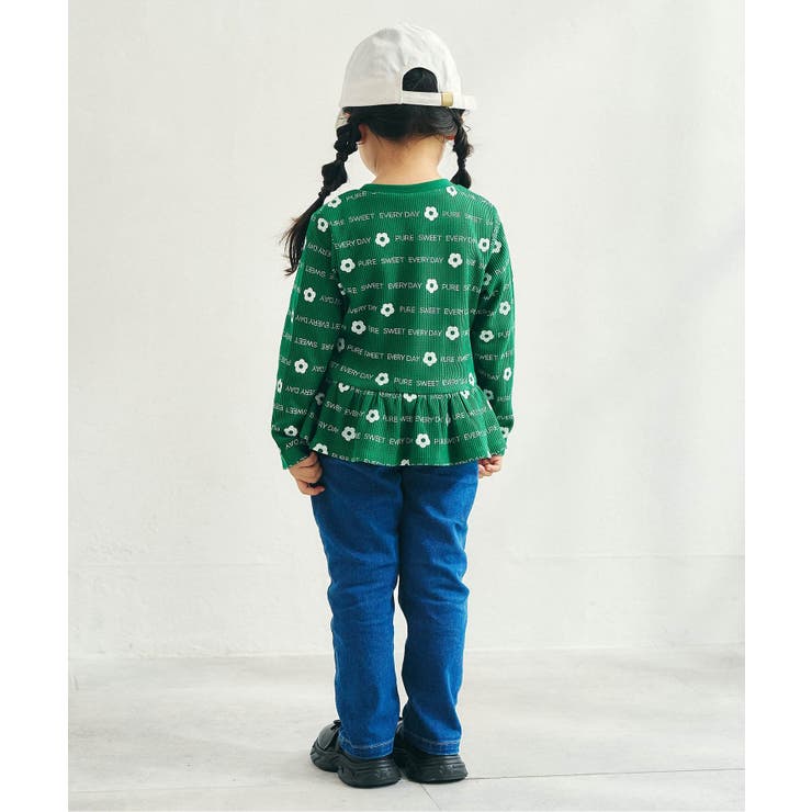 ワッフルペプラムTシャツ | F.O.Online Store | 詳細画像12 