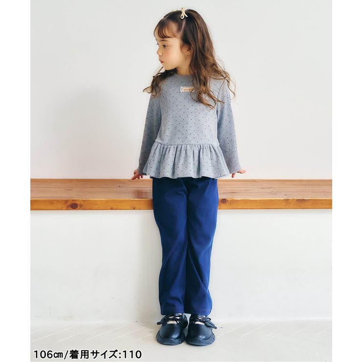 ワッフルペプラムTシャツ | F.O.Online Store | 詳細画像15 