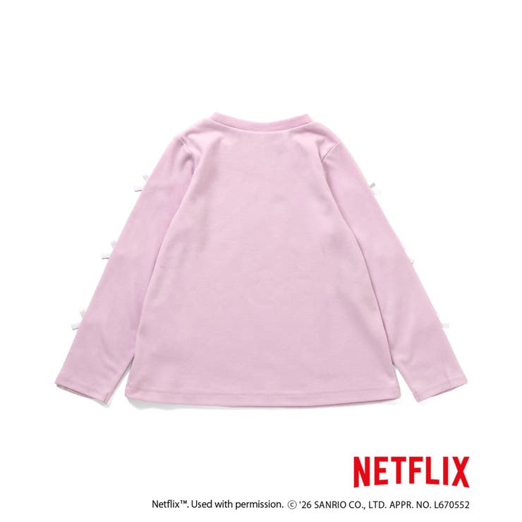NETFLIX MYMELODY＆KUROMI 転写Tシャツ  | F.O.Online Store | 詳細画像5 
