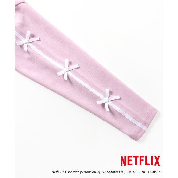 NETFLIX MYMELODY＆KUROMI 転写Tシャツ  | F.O.Online Store | 詳細画像6 