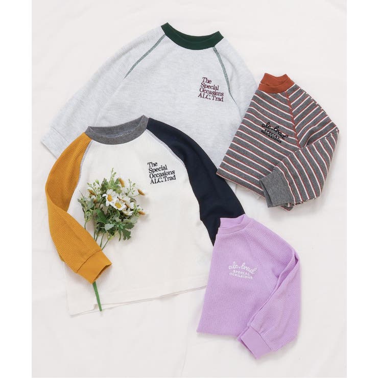 ワンポイントロゴワッフルTシャツ | F.O.Online Store | 詳細画像25 